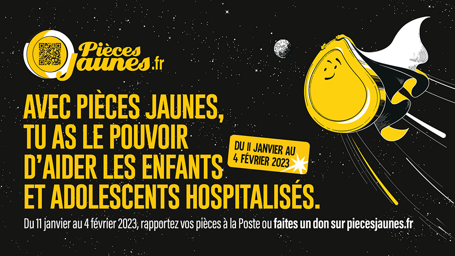 Opération Pièces Jaunes 2023 - Fondation des Hôpitaux