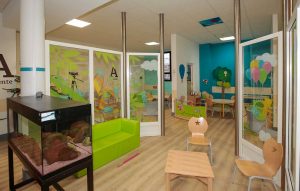 Fondation des Hôpitaux - devenir partenaires - Salle consultation pédiatriques Roubaix