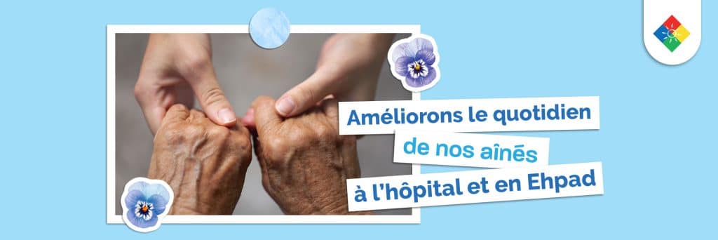 Bannière - Campagne Personnes âgées 2023 - EHPAD - Fondation des Hôpitaux
